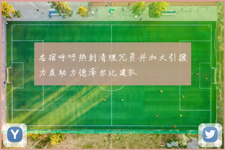 名宿呼吁热刺清理冗员并加大引援力度助力德泽尔比建队